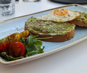 Frühstück im Al Castello in Wien