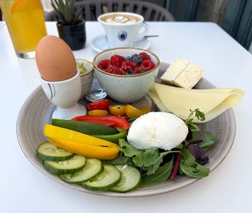 Frühstück im Al Castello in Wien