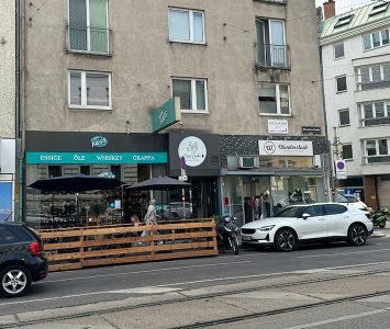 Frühstück im Café Laska in Wien